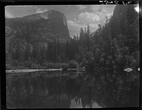 Mirror Lake and Mount Watkins, Yosemite National Park, 1924