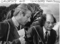 Peter Orlovsky and Allen Ginsberg