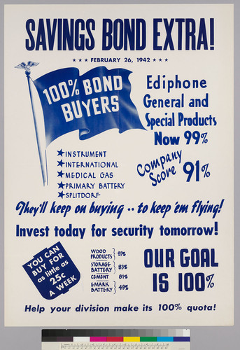 Savings Bond Extra!: February 26, 1942