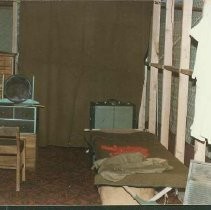 Tule Lake Reunion 1985 at Red Lion Motor Inn: Recreation of Barrack Room