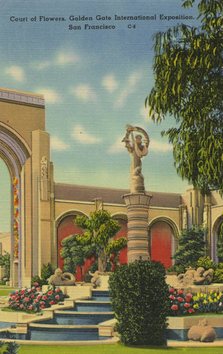 Court of Flowers, Golden Gate International Exposition, San Francisco