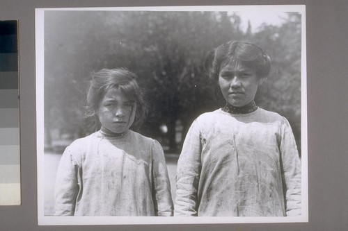 2 mixed-blood school girls: Georgie Billy (60) on right