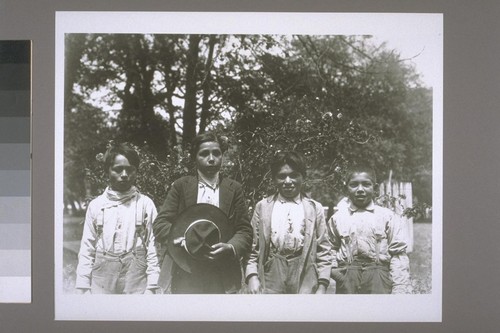 4 mixed blood school boys: Orville Allen (121), Robert Blodgett (73), Theodore Bob (64), Ernest Marshall