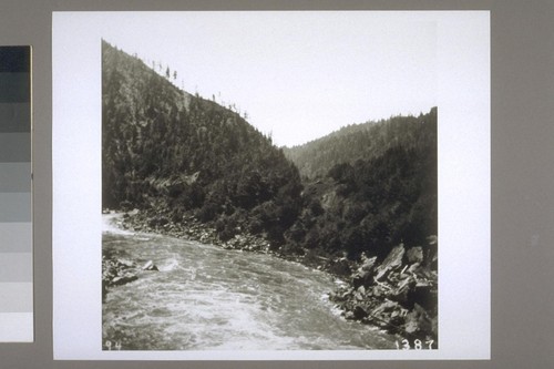 Amaikyara from rocky point projecting over river