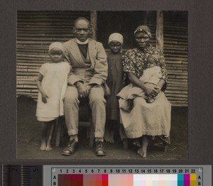 Reverend Joshua Matenjura, Kikuyu, Kenya, August 1926