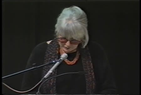 Joanne Kyger at UC Santa Cruz - Many Floating Realities reading and birthday celebration