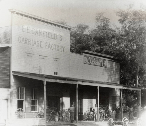 Carriage Factory & Blacksmith Buildings