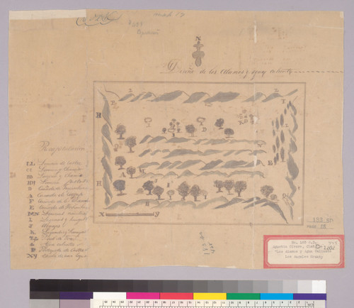 Diseño de Los Alamos y Agua Caliente : [Calif.] / [por Esteban Ardisson]