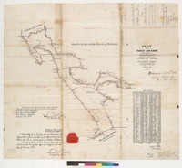 Plat of the Rancho San Ramon [Calif.] : finally confirmed to Horace W. Carpentier / surveyed under instructions from the U.S. Surveyor General by James T. Stratton, Dep. Sur., July 1862 and April 1863