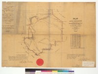 Plat of the Rancho Valle de San José [Alameda County, Calif.] : finally confirmed to Antonio Suñol, Juan Bernal and Augustin Bernal / surveyed under instructions from the U.S. Surveyor General by E. Dyer, Dep. Survr., May 1862