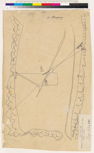 [Sketch of pueblo lands of San Jose : Santa Clara Co., Calif.]