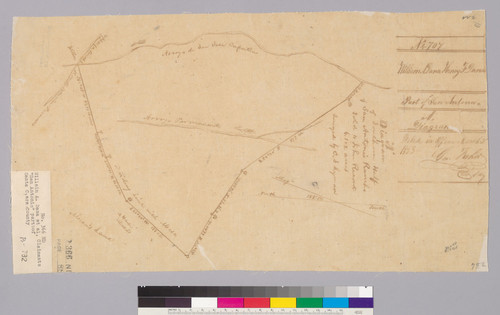 Diagram of southern half of San Antonio Rancho : [Santa Clara Co., Calif.] / surveyed by C.S. Lyman