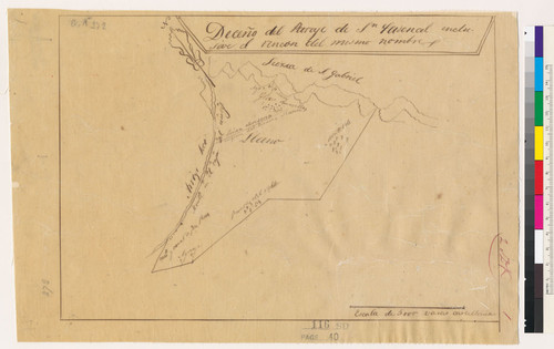 Deceño del paraje de Sn. Pascual inclusive el rincon del mismo nombre : [Calif.]