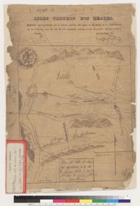Plano del Valle de San José [Alameda County, Calif.] : adjudicado `a los Sres. D. Antonio Suñol, y Anto. Ma. Pico, D. Agustin y D. Juan Bernal