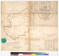 Plat of the Rancho Valle de San José [Alameda County, Calif.] : finally confirmed to Antonio Suñol, Juan Bernal & Augustin Bernal / surveyed under the instructions of the U.S. Surveyor General by John La Croze, Dep. Surv., April 1860