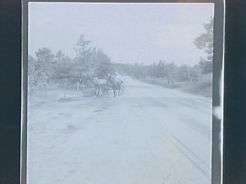 Rural people going to town on Saturday afternoon