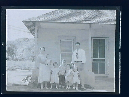 Gunlock, Gus Bowler - Haying Also - his family