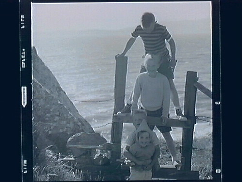 Children at Steep Ravine