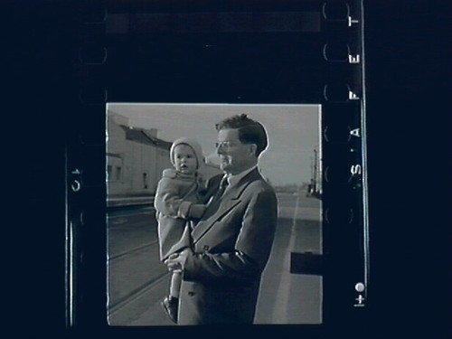 Helen and the Little Boys with Paul at the Old S.P. Station