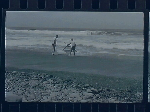 Steep Ravine--John and Family on Beach