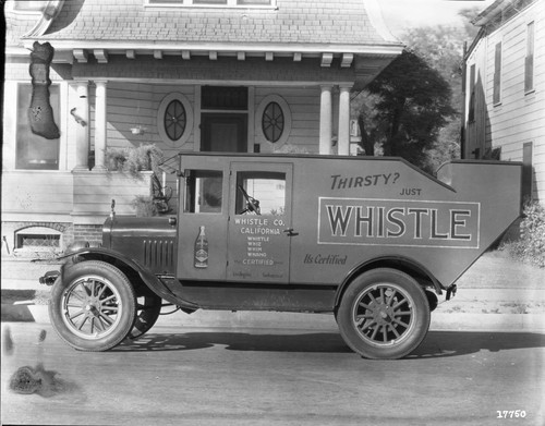 Whistle Company Delivery Truck