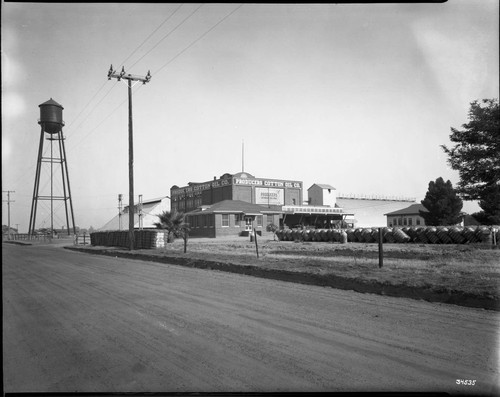 Producers Cotton Oil Company Plant Near Calwa, California