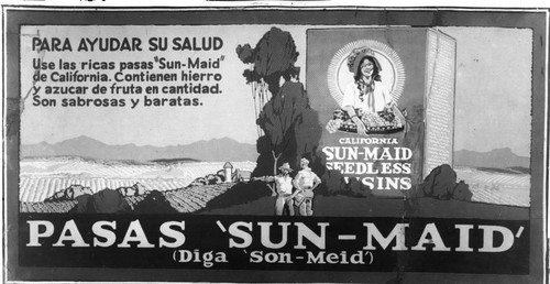 SunMaid Raisin Advertising