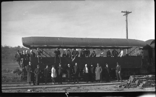 Train Car to Huntington Lake- Ice & Snow Carnival