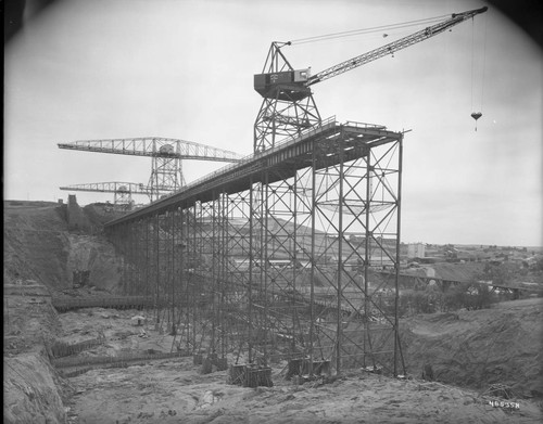 Friant Dam Construction