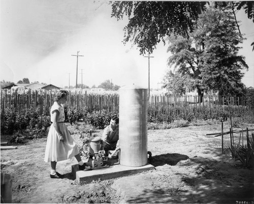 Talking at the Irrigation Pump