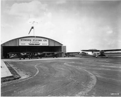 Stinson Flying Company- Corcoran, California