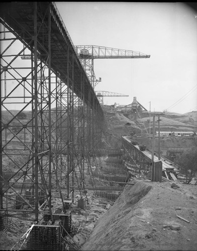 Friant Dam Construction