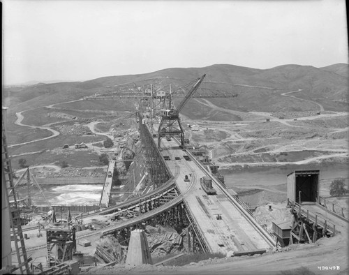 Friant Dam Construction