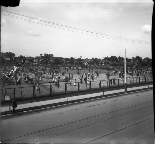 Dickey Playground With Lots of Children