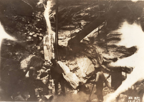 Balch Afterbay Dam excavation