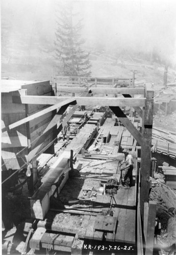 Sawmill at Balch Camp