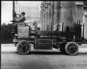 San Francisco Gas and Electric Truck