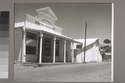 Monteverd's [i.e. Monteverde's] Store. Sutter Creek. 1957