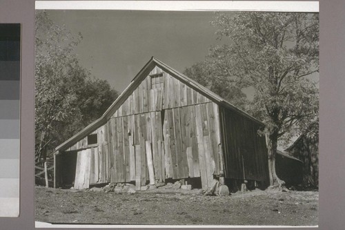 Barn near French Corral. 1939