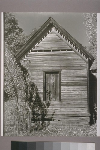 [Unidentified building.] Near French Corral. 1946