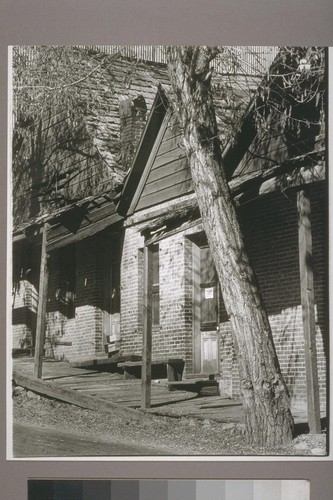 [Building fronts.] Nevada City. 1934