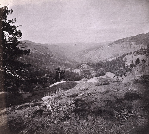 915. Silver Mountain Valley, from the Pass, Alpine county