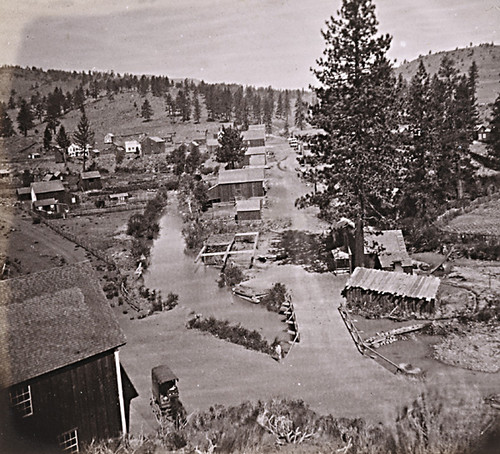 923. Markleeville, Alpine County--the Main Street