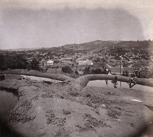 982. Columbia, Tuolumne County. General View from the Reservoir