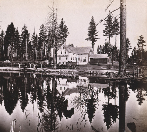 1086. Crystal Lake House, near Cisco. Central Pacific Railroad