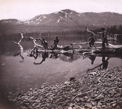 647. Fallen Leaf Lake and Tahlac Mountain, Valley of Lake Tahoe