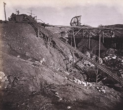 1005. Placer Mining--Columbia, Tuolumne County. The Incline