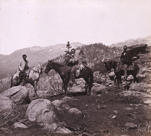 640. Scene on the Summit of the Sierra Nevada Mts