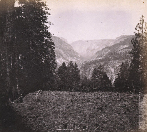 1102. The Yo-Semite Valley, from the Coulterville Trail, Mariposa County