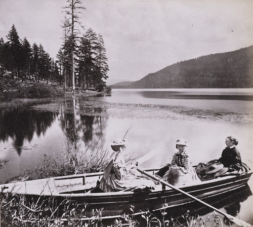 788. Scene on Donner Lake, Mirror Cove, Placer County